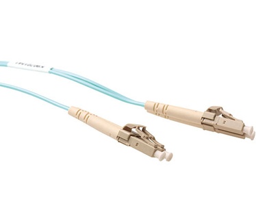Advanced Cable Technology 2,5 meter LSZH Multimode 50/125 OM3 glasvezel patchkabel duplex met LC connectoren