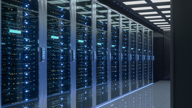 Cloud/servers. Bron: Jason Marz/Moment/Getty Images