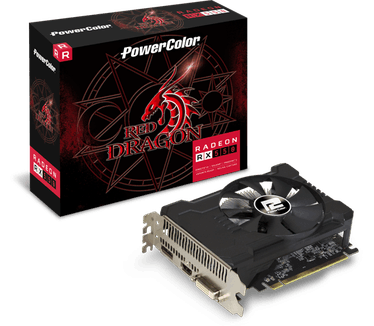 Powercolor Red Dragon Radeon RX 550 2GB GDDR5 OC V3