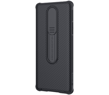 Nillkin CamShield Pro Hard Case voor OnePlus 8 - Zwart Zwart
