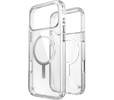 Speck Presidio Perfect Clear + MS Apple iPhone 17 Pro Max Clear - with Microban