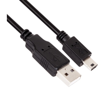 VCOM USB A/Mini USB B 5m