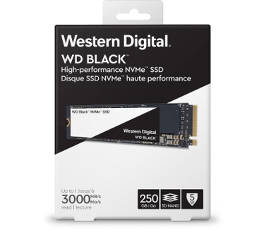 WD Black NVMe SSD 250GB