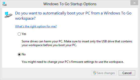 Windows 8: Windows To Go