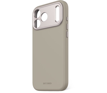 Decoded Silicone Backcover Apple iPhone 17 Pro Max Soft Taupe