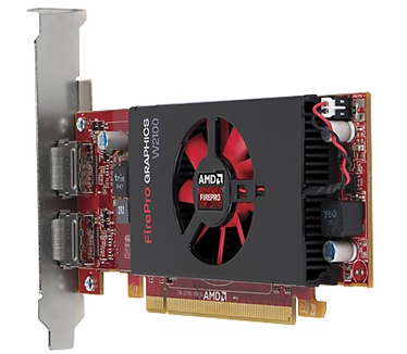 HP AMD FirePro W2100 2GB