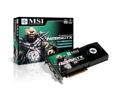 MSI N285GTX-T2D1G