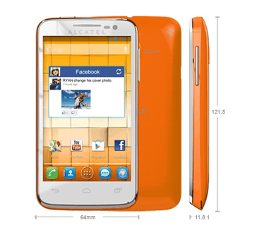 Alcatel One Touch M'Pop (OT-5020D) Oranje