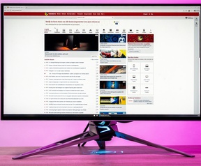 ASUS ROG Swift OLED PG27AQWP-W - Beeld op 1280x720 en 2560x1440