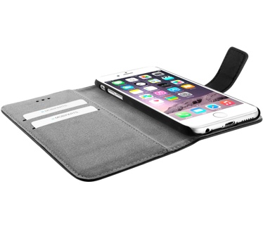 Mobiparts 2 in 1 Premium Wallet Case Apple iPhone 6/6S Black