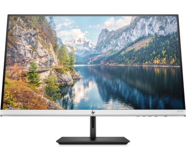 HP 27f (5ZP65AA, UHD) Zilver, Zwart