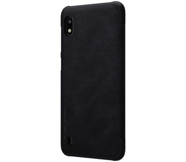 Nillkin Qin PU Leather Book Case - Samsung Galaxy A10 - Zwart  Zwart