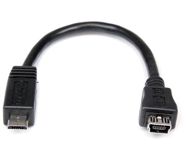 Startech.com 15cm Micro USB naar Mini USB Verloopkabel M/F