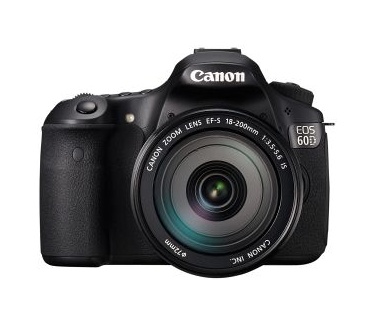 Canon EOS 60D + EF-S 18-200mm IS Zwart