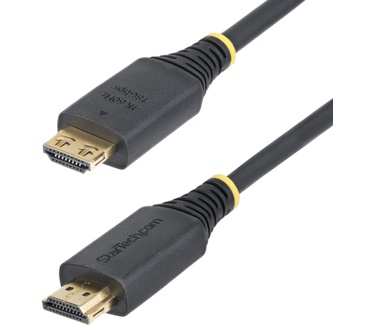 Startech.com 2m High Speed HDMI Kabel met Grip Connectors, 4K 60Hz/1440p 144Hz, HDR10/HDCP 2.2/ARC, 18Gbps, UHD HDMI Kabel voor TV/Monitor/Display, TPE Mantel