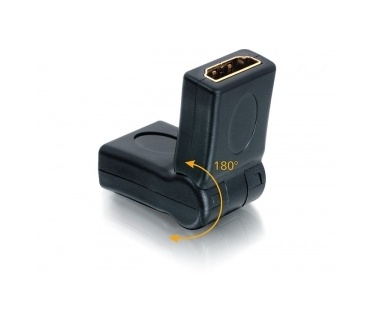 Delock Adapter HDMI female ? female 180°