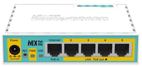 MikroTik hEX PoE lite