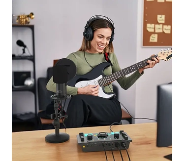 7RYMS Podcast Kit Duo - Caster, 2x microfoon, 2x koptelefoon