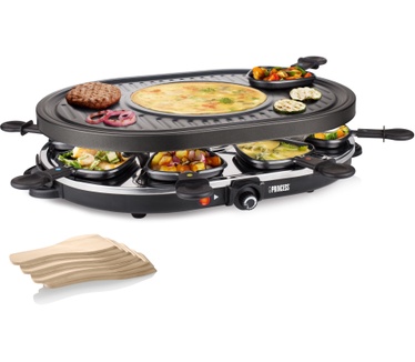 Princess 162700 Raclette 8 Oval Grill Party
