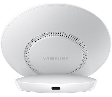 Samsung EP-N5100BB Qi Wireless Fast Charger + Laadadapter - Wit