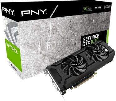 PNY GeForce GTX 1070 8GB DDR5