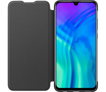 Honor 20 Lite Flip Cover  Zwart