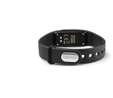 Medion Life ® E1000 Fitness Activity Tracker (zwart) Zwart (Zwart)