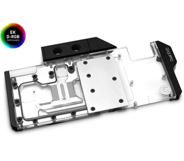 EK Water Blocks EK-Quantum Vector Dual Evo RTX 2070/2080 D-RGB - Nickel + Plexi