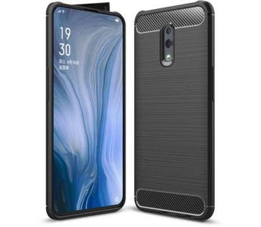 qMust Oppo Reno Rugged TPU Case - Zwart