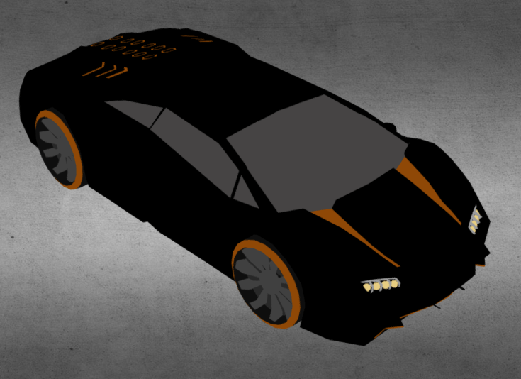 Pegassi Zentorno 3D-mdoel