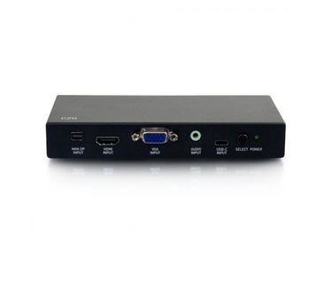 CablesToGo HDMI[R]-, USB-C-, Mini DisplayPort[TM] - en VGA-naar-HDMI-adapterconverterschakelaar - 4K 60Hz