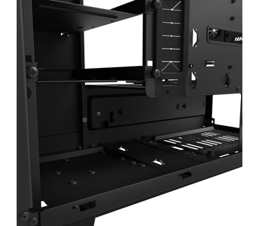 NZXT Noctis 450 Zwart/Rood