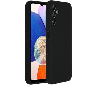 Accezz Liquid Silicone Backcover Samsung Galaxy A14 (5G) - Zwart