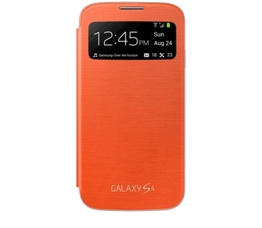 Samsung Galaxy S 4 S-View Cover Oranje