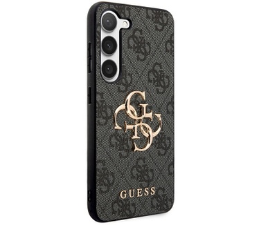 Guess 4G Metal Logo Back Case - Samsung Galaxy A55 (A556) - Grijs Grijs