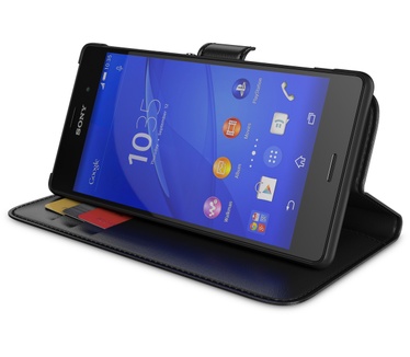 BeHello Sony Xperia Z3 Wallet Case Black