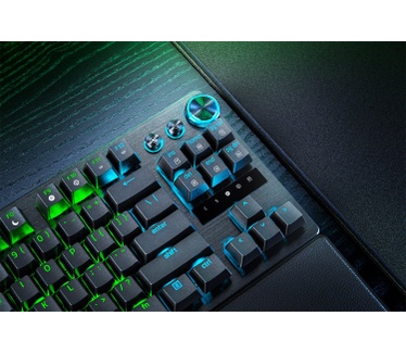 Razer Huntsman V3 Pro Tenkeyless - Gamingtoetsenbord - Bedraad - Analog Optical Switch Gen-2 - Qwerty - US internationaal - RGB - zwart