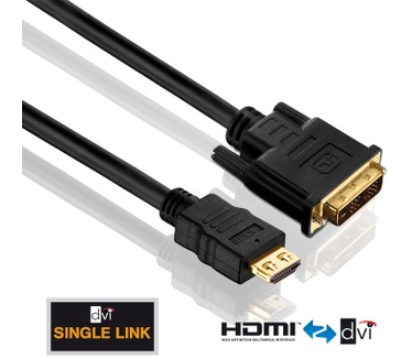 PureLink HDMI-DVI-D M-M 15m
