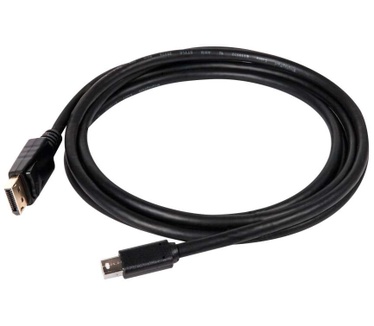 Club 3D Mini DisplayPort naar DisplayPort 1.2 Kabel 2 meter - 4K 60Hz Bi Directioneel Zwart