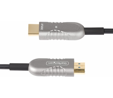 Startech.com 9,1m Hybride Actieve Optische HDMI 2.1 Kabel (AOC), CMP, Plenum Rated, 8K Ultra High Speed HDMI 2.1/2.0 Optische Kabel, 48Gbps, 8K 60Hz/4K 120Hz, HDR10+/FRL/TMDS/eARC