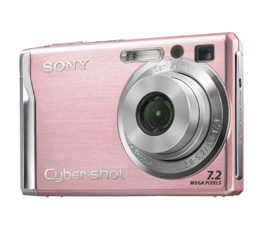 Sony Cybershot DSC-W80 Roze
