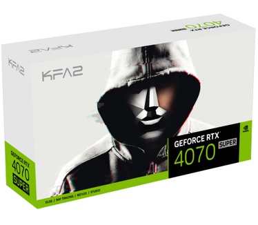 KFA2 GeForce RTX 4070 SUPER EX Gamer White 1-Click OC