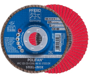 PFERD PFC 125 CO-COOL 40 SG STEELOX