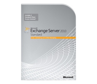 Microsoft Exchange Server 2010 Standard UK 5 CAL