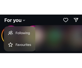 Algoritmevrije feed Instagram-app