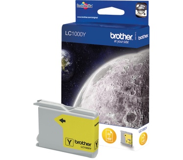 Brother LC-1000Y Cartridge, Origineel (Geel)