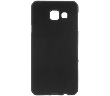 Samsung Galaxy A3 2016 siliconen (gel) achterkant hoesje - Zwart (Galaxy A3 2016) Zwart