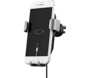 Deltaco QI-1030 Qi Draadloze Snellader/Autohouder 10W Zwart