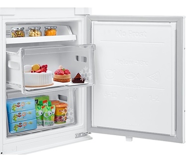 Samsung 178cm Inbouw Koel-vriescombinatie (264L) Sleepdeur D-Energielabel Rack&Shelf Metal Cooling