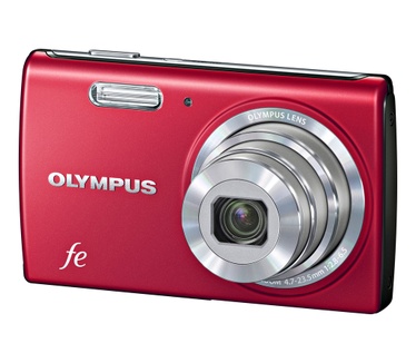 Olympus FE-5040 Rood